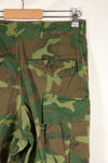 1968 contract missing size tag Ripstop ERDL camouflage Fatigue pants, used.