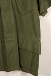 Real 1969 3rd Model Jungle Fatigue Short Sleeve Jacket M-S USAF w/ Patch Used