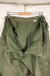 1969 Contract X-L-R 4th Model Jungle Fatigue Pants, used, largest size, rare.