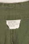 1968 Contract S-R 4th Model Jungle Fatigue Pants, used with fading and repairs.