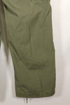 1968 Contract S-R 4th Model Jungle Fatigue Pants, used with fading and repairs.