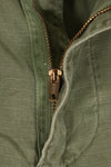 1969 Contract L-S 4th Model Jungle Fatigue Pants, used with fading.