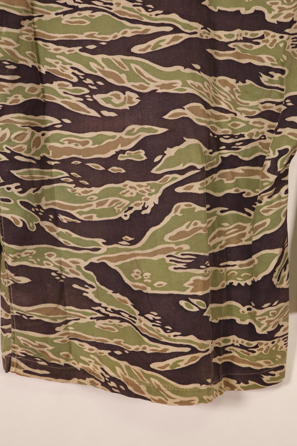 Late 1960s—Estimated US-S—Late War Lightweight—Tiger Stripe—Shirt—Some wear and fading—Used