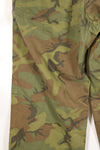 1960s Invisible Leaf Camouflage U.S. Army Utility Pants Cut Almost Unused