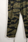 Real Deadstock US Cut Silver Tiger Stripe Pants US-M with alterations B