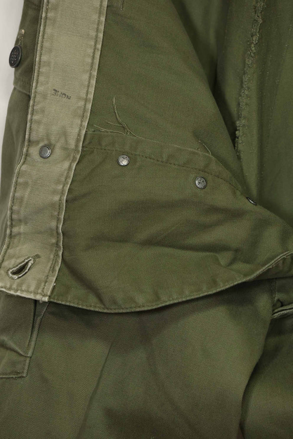 1950's U.S. Army Cotton Utility Pants, used, same model as the Great War.