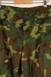 1970 Contract, M-S, Deadstock, ERDL Green Leaf Camo Fatigue Pants, Rare Size