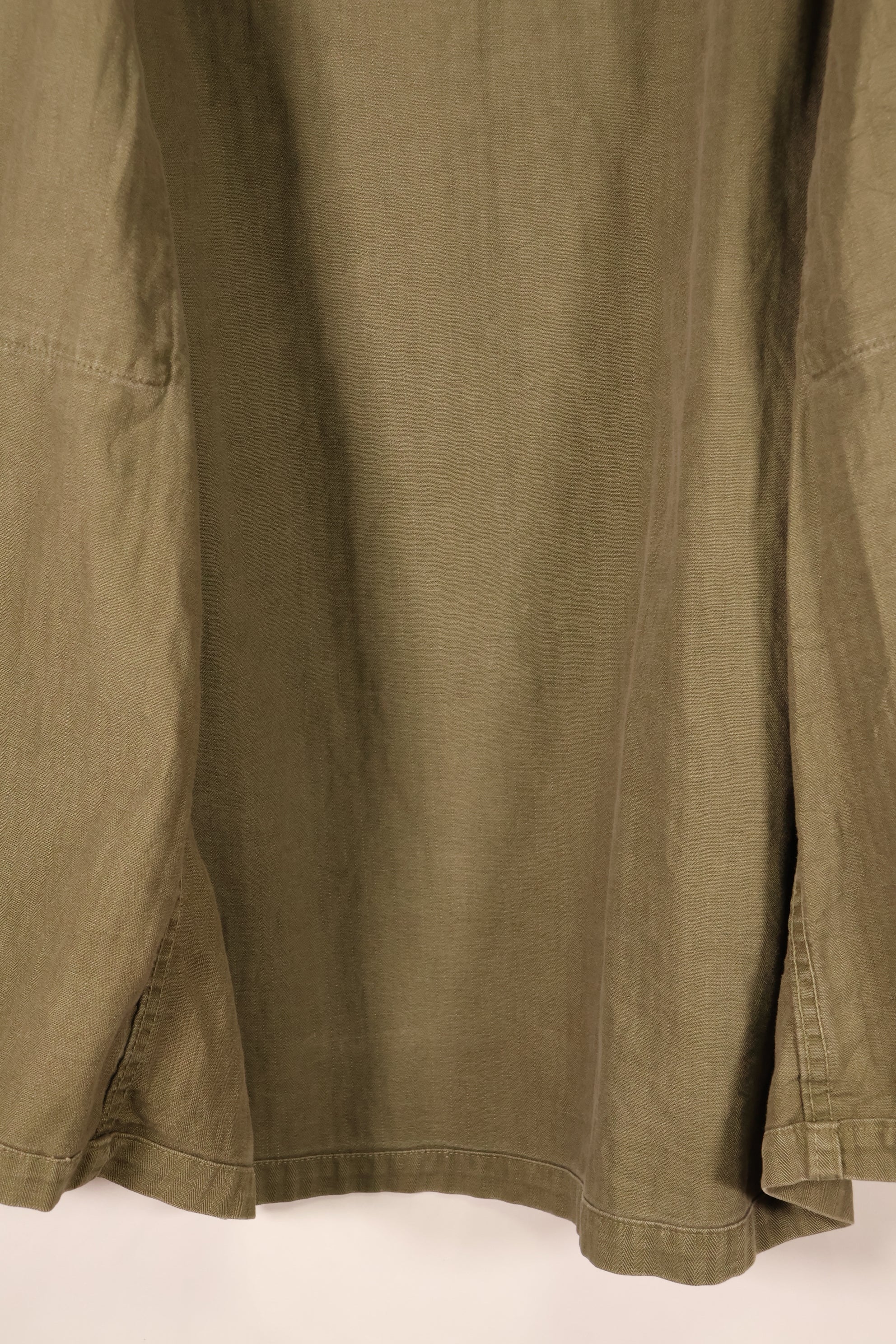 Early 1940s, Size 42R, U.S. Army M43 HBT Utility Jacket, Faded, Used