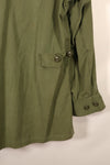 1963–64 Contract, Presumed S-L, 1st Model Jungle Fatigue Jacket with Patches, Used