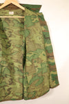 1969 Contract, M-S, U.S. Military, ERDL, Green Leaf Camo, Fatigue Jacket, Good Condition, Used