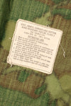 1969 Contract, M-S, U.S. Military, ERDL, Green Leaf Camo, Fatigue Jacket, Good Condition, Used