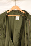 1973 Contract M-R M65 Field Parka Fishtail Parka, almost unused, no hood.