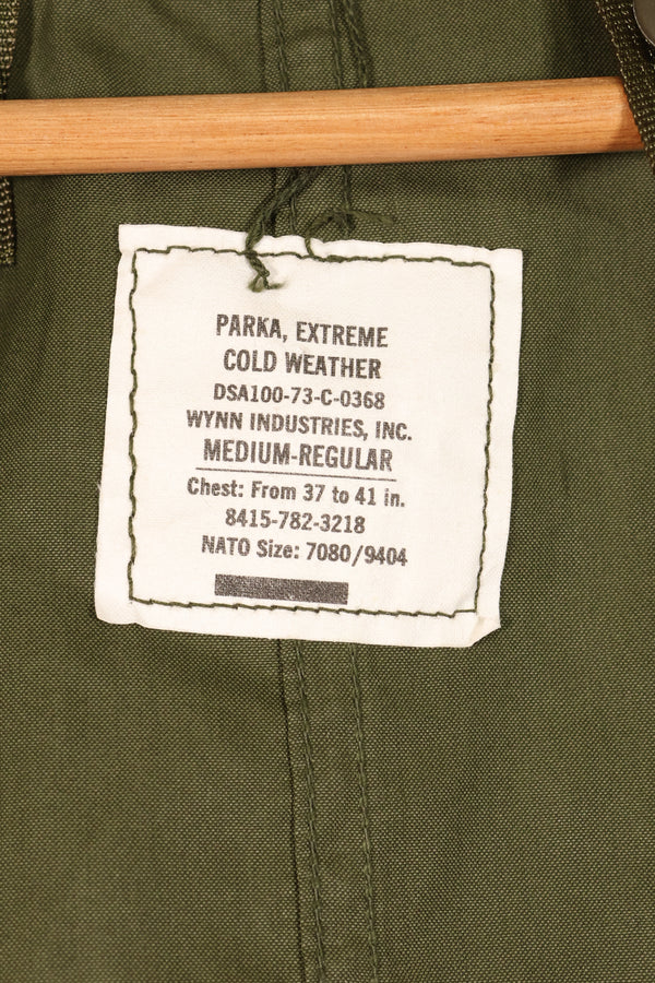 1973 Contract M-R M65 Field Parka Fishtail Parka, almost unused, no hood.