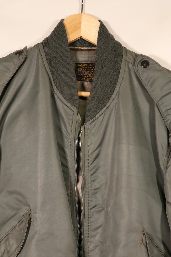 Early 1950s, EX-LARGE, U.S. Air Force (USAF), L2-B, Light Zone, Flight Jacket, Used