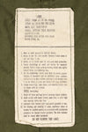 1982 Contract LARGE M65 Field Parka Fishtail Parka, used, shell only.