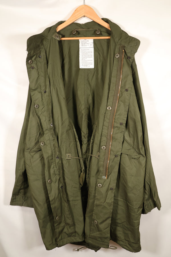1983 Contract MEDIUM M65 Field Parka Fishtail Parka Almost unused Shell only B