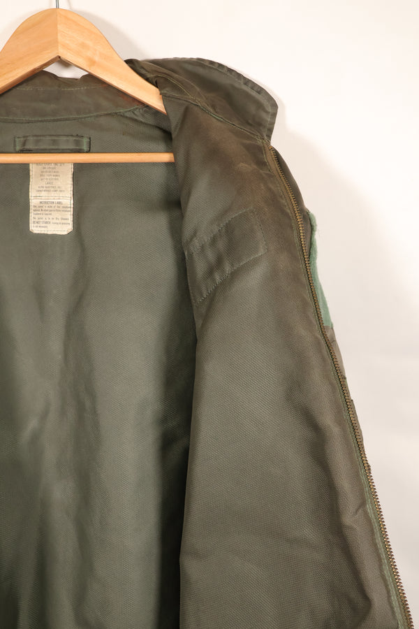 1988 Contract LARGE USAF CWU-36P Flight Jacket Light Zone Used