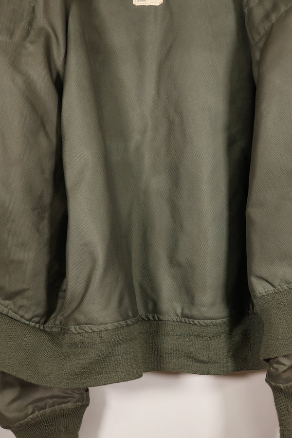 1988 Contract LARGE USAF CWU-36P Flight Jacket Light Zone Used