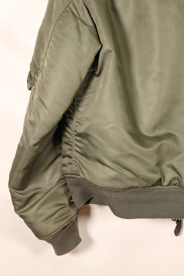 1970 Contract, MEDIUM, U.S. Air Force (USAF), MA-1 Flight Jacket, Good Condition, Used