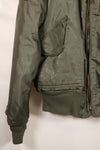 1975 Contract LARGE US Navy CWU-45P Flight Jacket with Intermediates Pockets Used