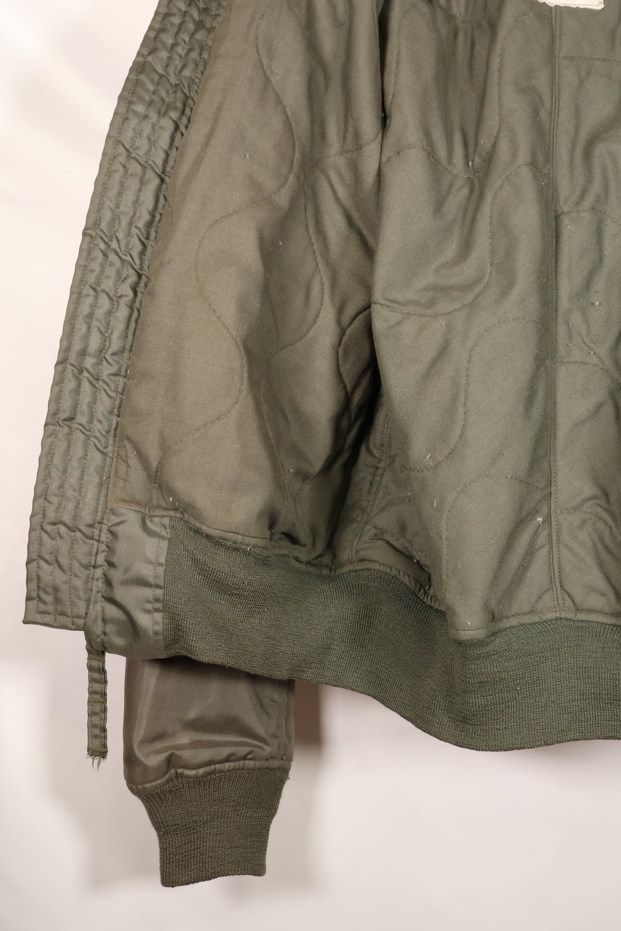 Circa late 1970s Estimated MEDIUM US Navy CWU-45P Flight Jacket Intermediates Used