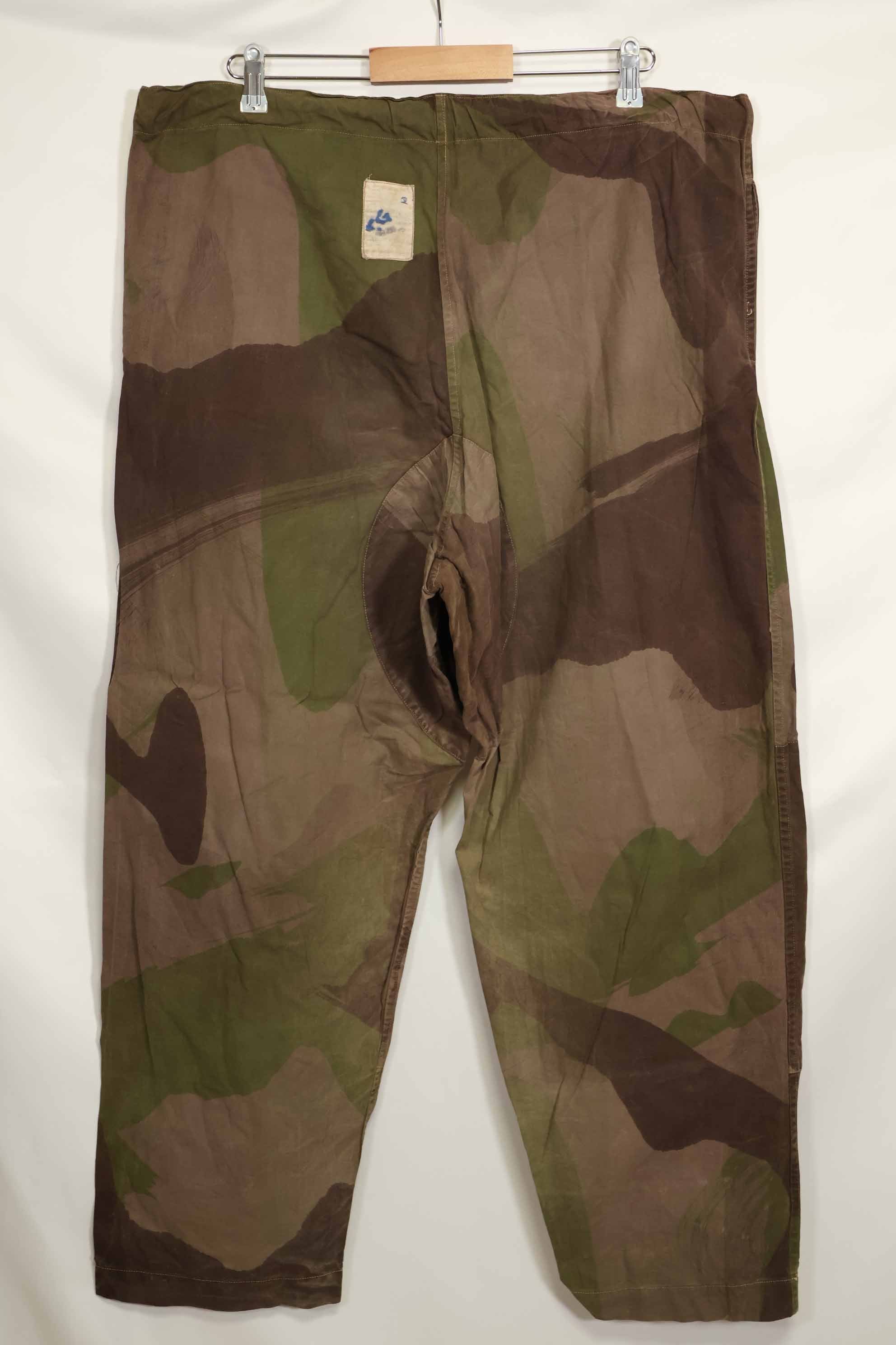 Real British Army SAS Trousers WINDPROOF Camouflage Pants Size Tag 2 Used