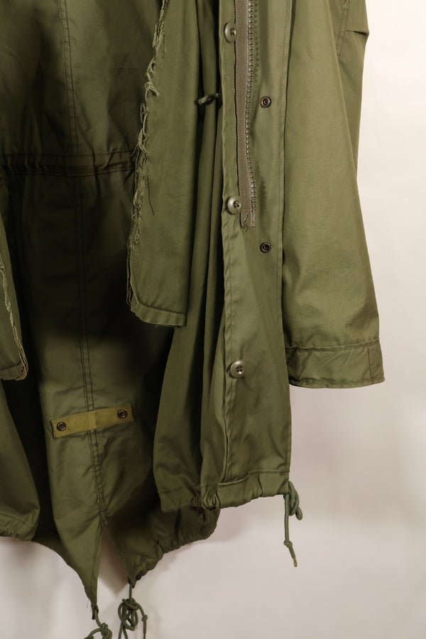 Multiple age lot SMALL M65 field parka fishtail parka, used in good condition, C