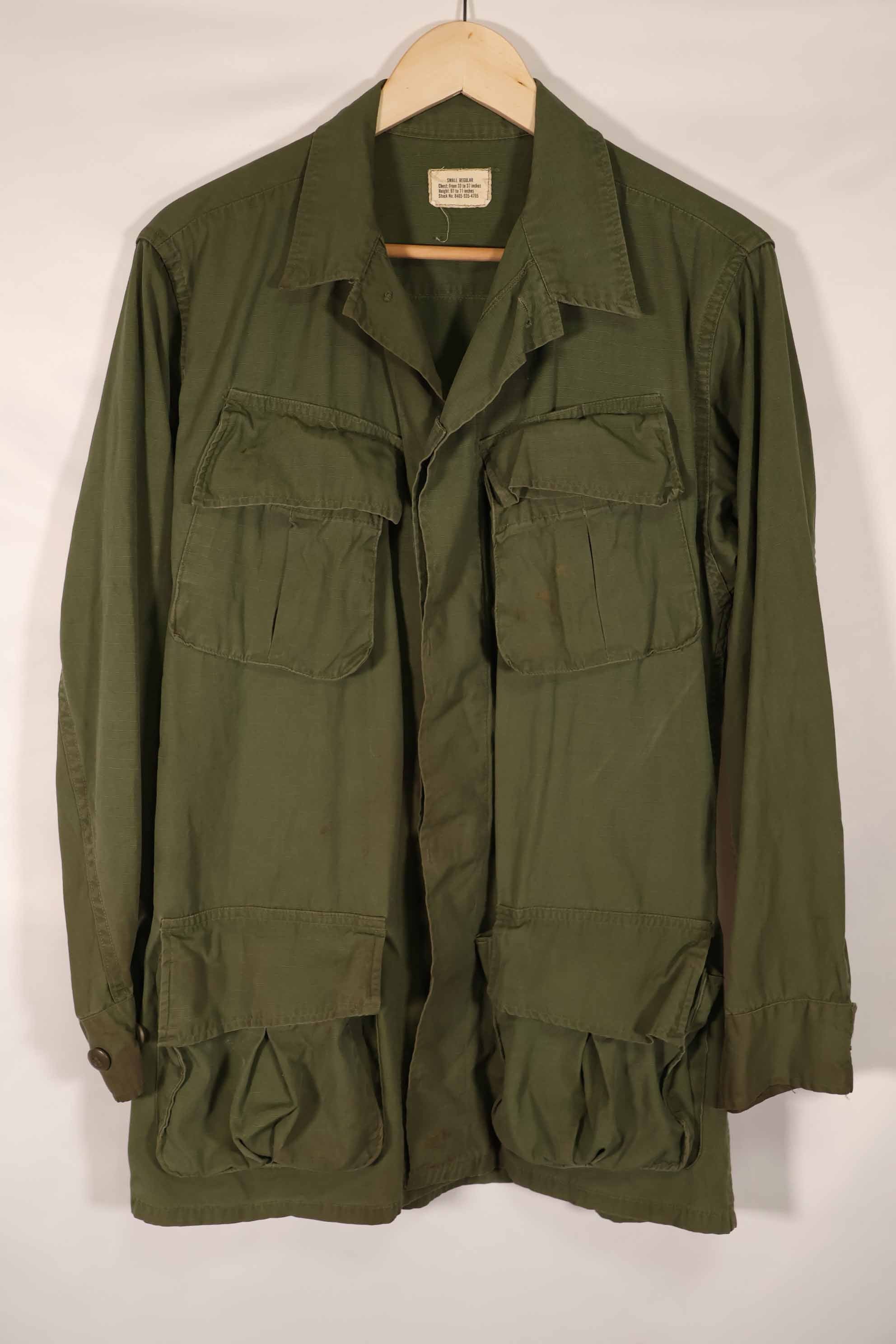 Real 1968 4th Model Jungle Fatigue Jacket S-R Used