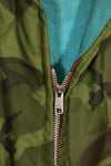 1970-71 large size Vietnam War camouflage poncho tour jacket DA NANG used