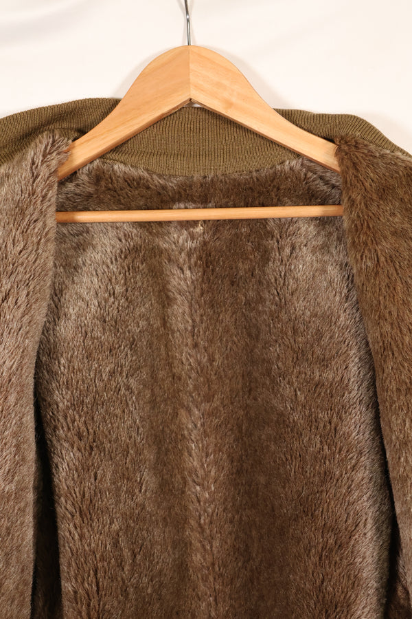 1940s WWII M-43 Field Jacket with thermal liner, used.