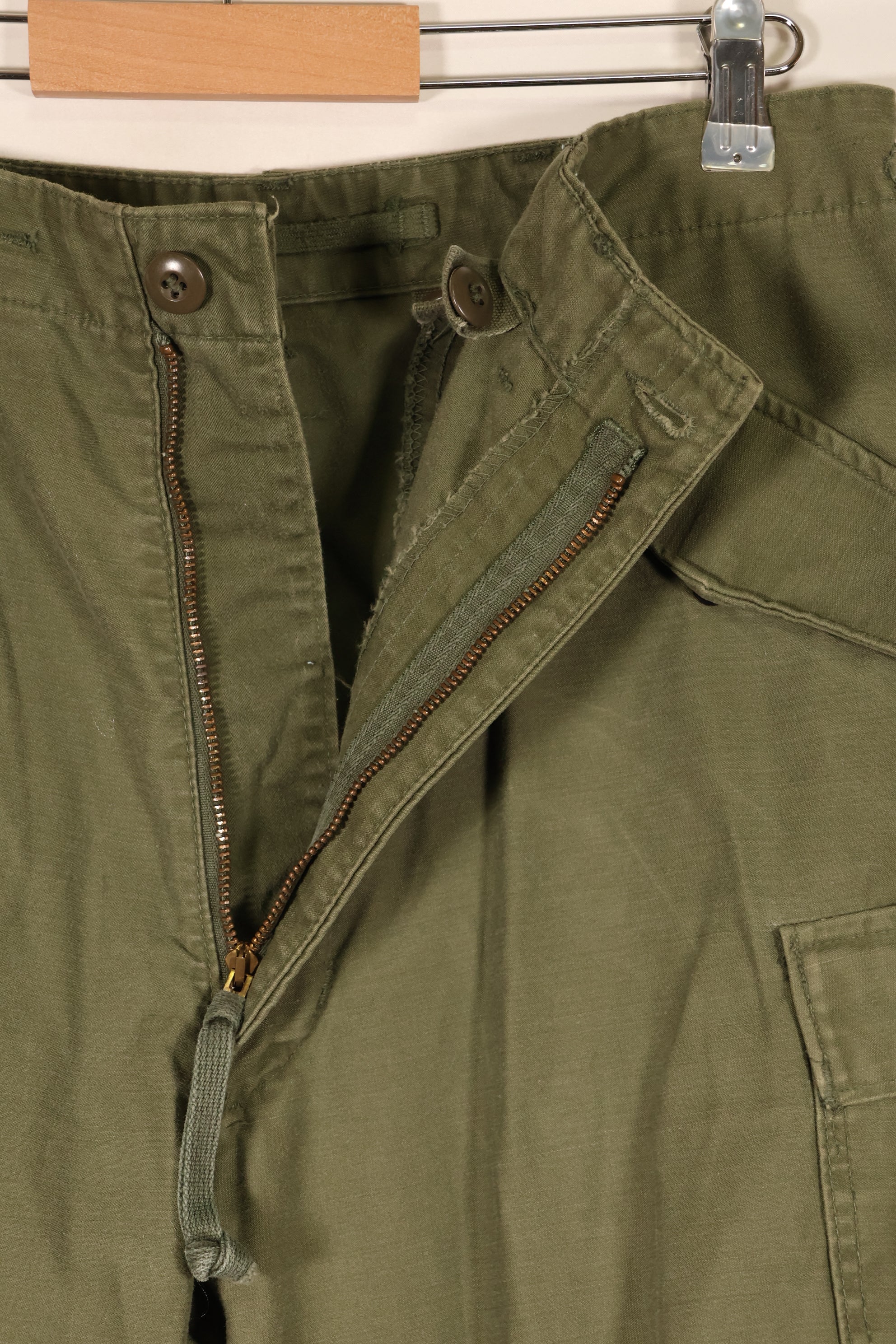 1978 Contract, M-L, U.S. Military, M65 Field Pants, Slightly Faded, Used
