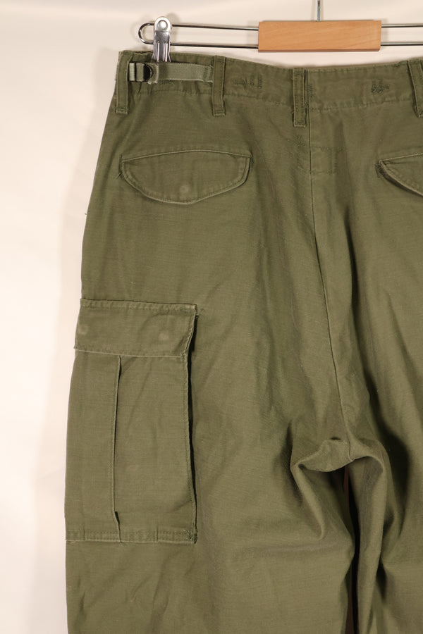 1978 Contract, M-L, U.S. Military, M65 Field Pants, Slightly Faded, Used