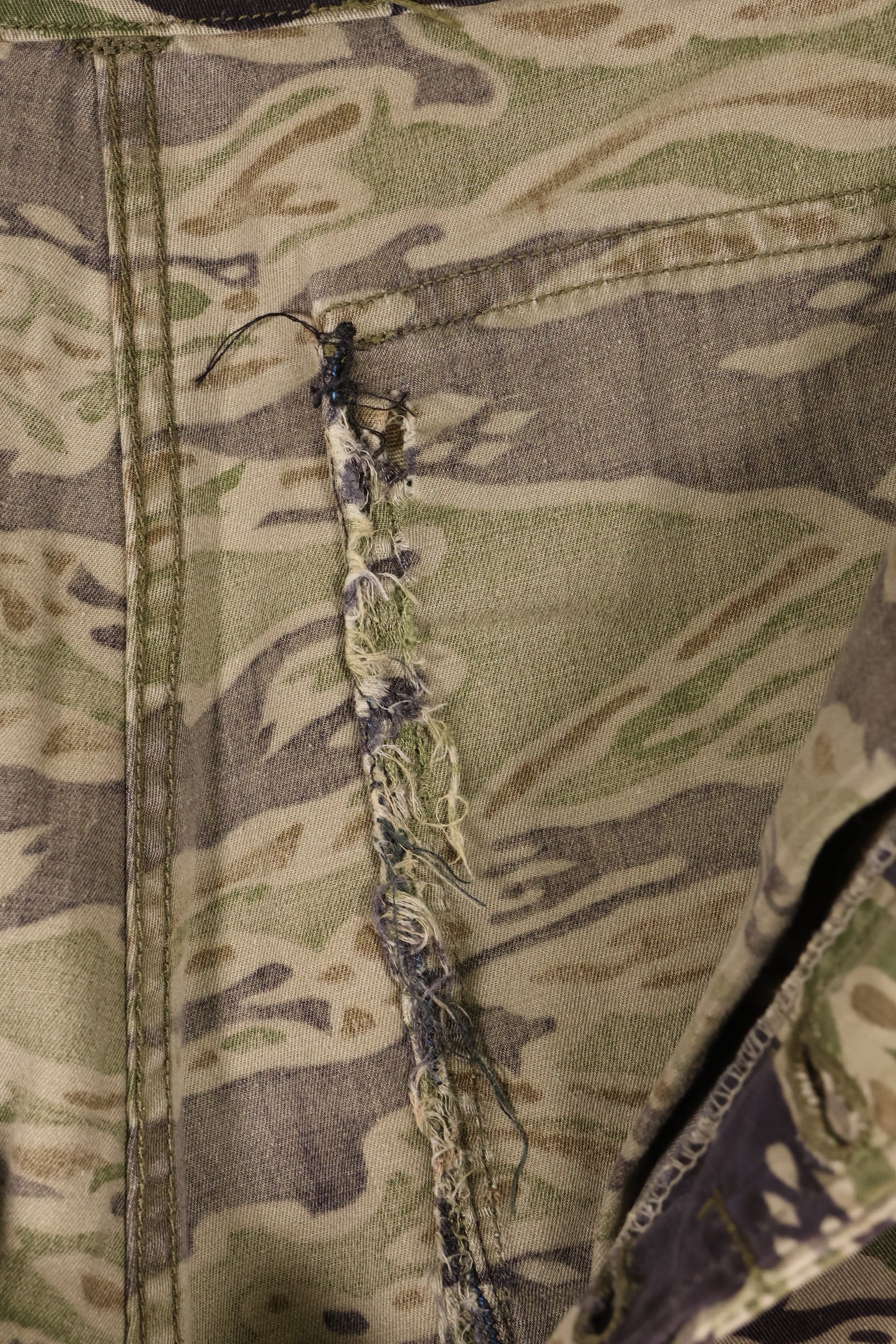 Late 1960s, A-L, Late War Lightweight Pattern, Tiger Stripe Pants, Used