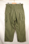 1951 contract M-R M51 cotton field pants, faded, used.