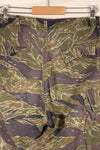 Estimated circa 1966; Privately sourced; Silver Tiger pattern; Tiger stripes; 2nd Model fatigue pants cut; Used