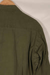 Real 1969 4th Model Jungle Fatigue Jacket, M-R, stained, used.