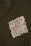 Real 1969 4th Model Jungle Fatigue Jacket, M-R, stained, used.