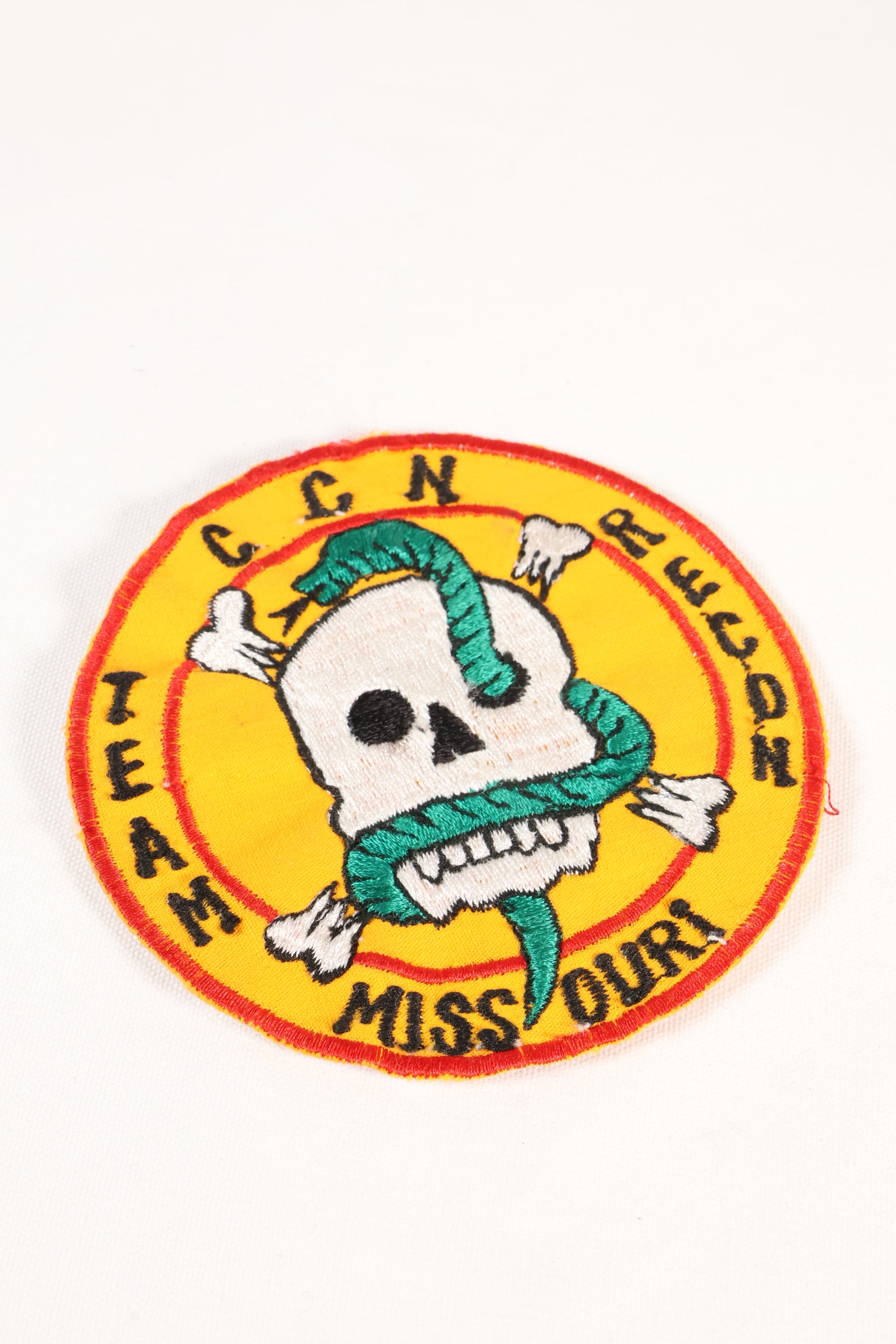 Macv Sog Rtpatch Unknown year 1st generation MACV SOG RT MISSOURI Recon Team patch