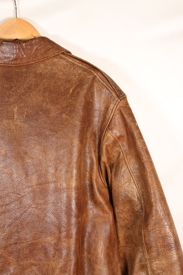 1940s size 42 USAAF A-2 flight jacket Rough Wear Clothing Co. used