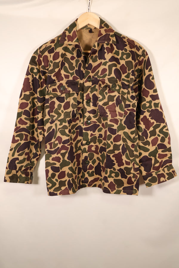 Early 1960s, Grade A-M, CIDG, Beogam Camouflage, Aisan Cut, Shirt, Locally Made, Frog Skin Camouflage, Used