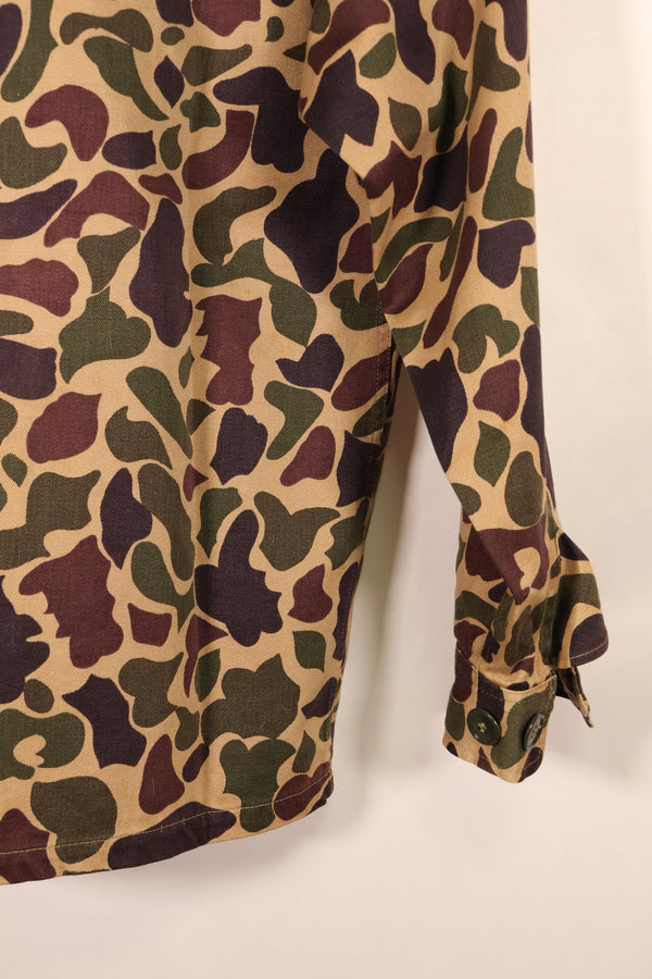 Early 1960s, Grade A-M, CIDG, Beogam Camouflage, Aisan Cut, Shirt, Locally Made, Frog Skin Camouflage, Used