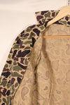 Early 1960s, A-M Equivalent, CIDG, Beogam Camouflage, Asian Cut, Shirt, Locally Made, Frog Skin Camouflage, Used