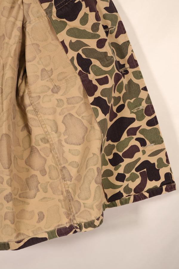 Early 1960s, A-M Equivalent, CIDG, Beogam Camouflage, Asian Cut, Shirt, Locally Made, Frog Skin Camouflage, Used