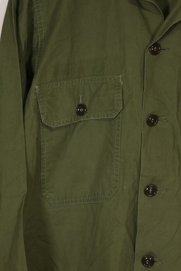 Real Poplin OG-107 utility shirt, used, no size tag.