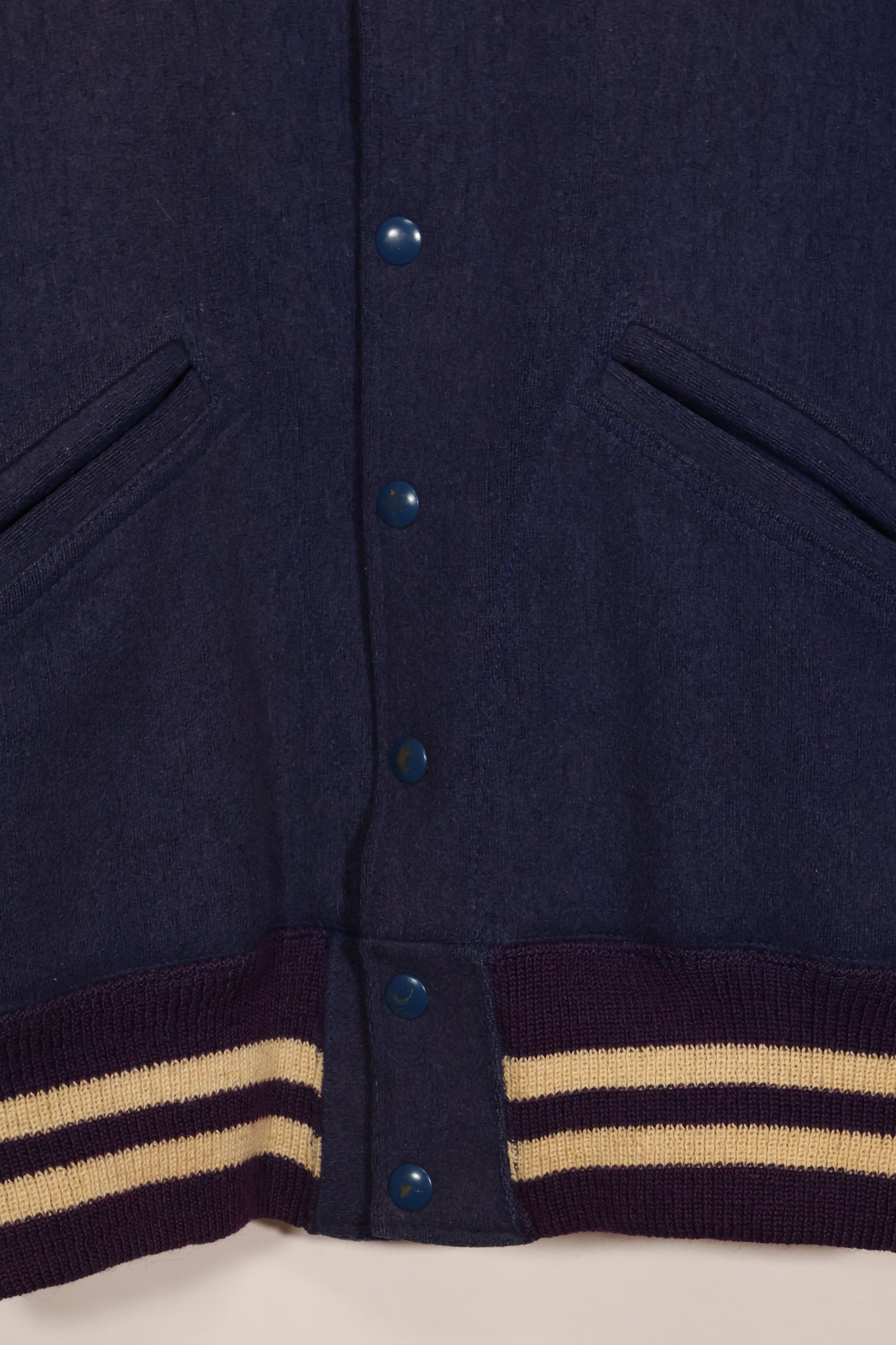 Estimated late 1940s-50s US Army pilot's personal stadium jacket, used, Erding Air Force Base.