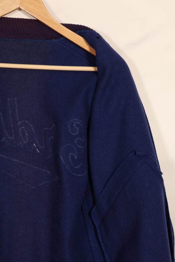 Estimated late 1940s-50s US Army pilot's personal stadium jacket, used, Erding Air Force Base.