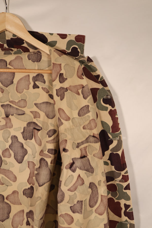 Mid-1960s, Oversized, CIDG, Beogam Camo, Locally Made, Frogskin Camo Shirt, Lightweight Fabric, Used