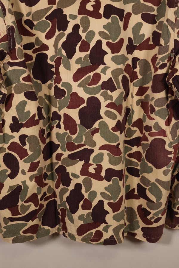Mid-1960s, Oversized, CIDG, Beogam Camo, Locally Made, Frogskin Camo Shirt, Lightweight Fabric, Used