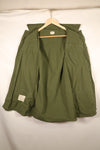 1969 Contract, S-L, Taylor Markings, 4th Model Jungle Fatigue Jacket, USAF, Short-Sleeve Custom, Used