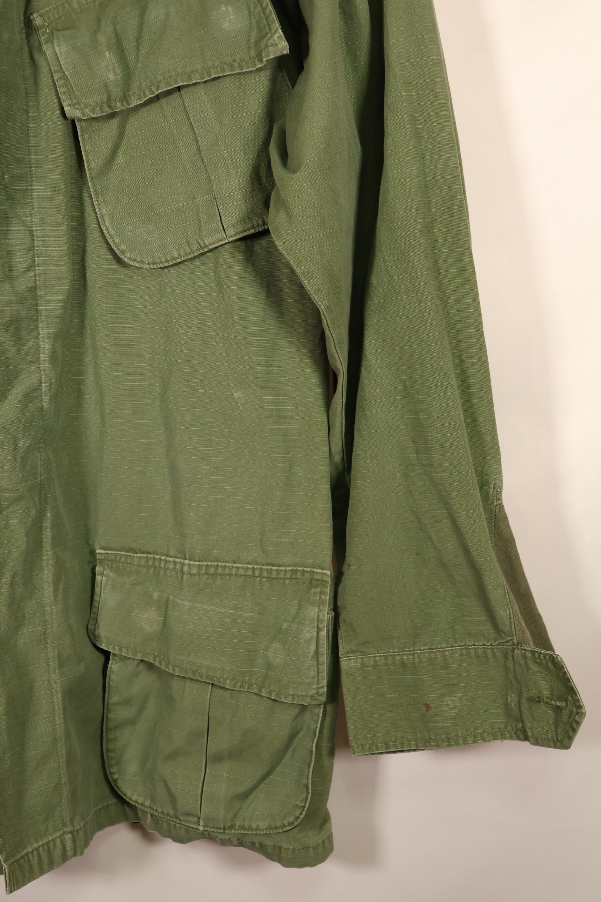 1968 Contract, M-L, 4th Model Jungle Fatigue Jacket, With Original Patches, Used